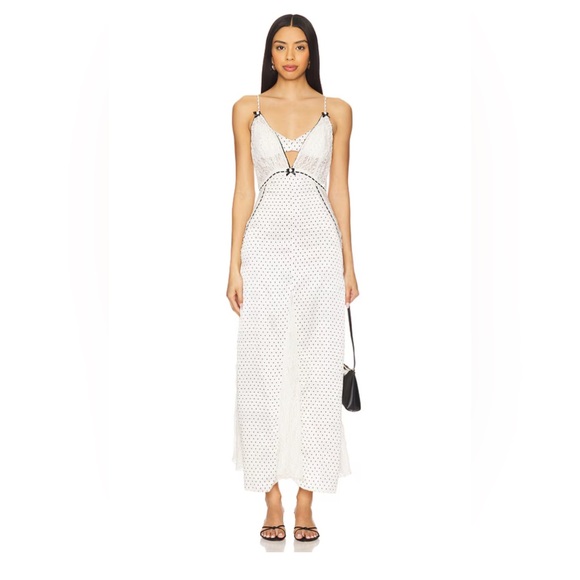 NWT Free people playing Cupid maxi dress M